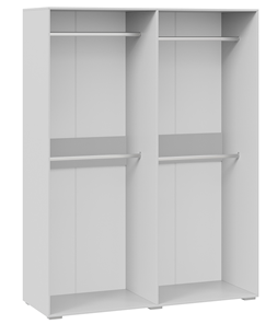 Шкаф четырехстворчатый с зеркалом Нео (Белый) в Петропавловске-Камчатском - предосмотр 1