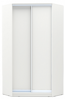 Угловой шкаф 2400х1103, ХИТ У-24-4-11, белая шагрень в Петропавловске-Камчатском - изображение