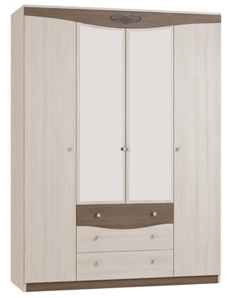 Шкаф распашной Ванесса 4-х дверный в Петропавловске-Камчатском - изображение