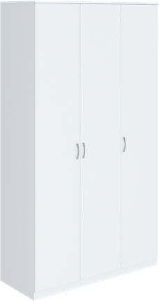 Распашной шкаф Осло М01 (Белый) в Петропавловске-Камчатском - изображение