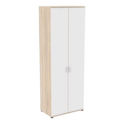 Шкаф 2-х дверный H58, ДСС-Белый в Петропавловске-Камчатском - изображение