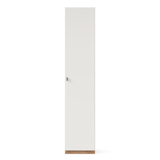 Одностворчатый шкаф Бари Дуб Золотой/Белый ЛД 698.170 в Петропавловске-Камчатском - изображение 1