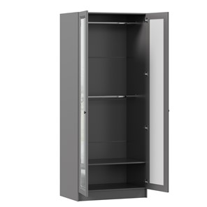 Шкаф с 2 дверьми  Амели (Оникс Серый) ЛД 642.840 в Петропавловске-Камчатском - предосмотр 2
