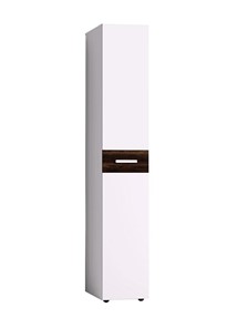 Шкаф для одежды Норвуд 55, Белый-Орех шоколадный в Петропавловске-Камчатском - предосмотр