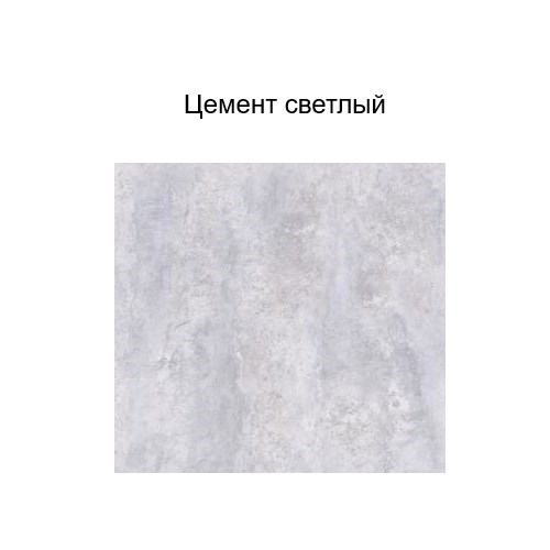 Шкаф кухонный со стеклом Модус, Ш400с/912, цемент светлый в Петропавловске-Камчатском - изображение 2