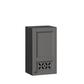 Навесной шкаф Амели-3 400 ЛД 299.320.000.025, Черный/Оникс серый в Петропавловске-Камчатском