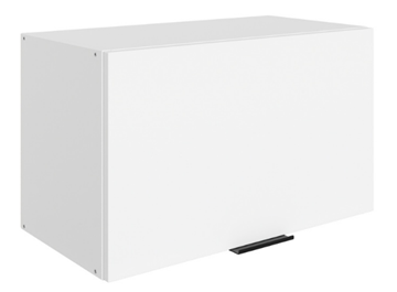 Кухонный шкаф Стоун L600 Н360 (1 дв. гл.) (белый/джелато софттач) в Петропавловске-Камчатском
