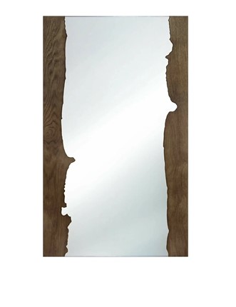 Зеркало навесное ГлассВальд-3, Орех в Петропавловске-Камчатском - изображение