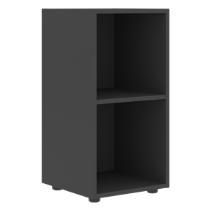 Низкий шкаф колонна FORTA Черный Графит FLC 40 (399х404х801) в Петропавловске-Камчатском - предосмотр