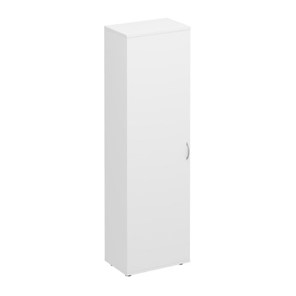 Шкаф для одежды Комфорт, белый премиум (60х38х200) К 517 в Петропавловске-Камчатском