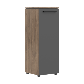 Средний шкаф колонна с глухой дверью MORRIS TREND Антрацит/Кария Пальмира MMC 42.1 (429х423х821) в Петропавловске-Камчатском - предосмотр