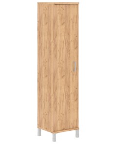 Шкаф Born В-431.6 L левый колонка высокая с глухой дверью 475х450х2054 мм, Дуб Бофорд в Петропавловске-Камчатском