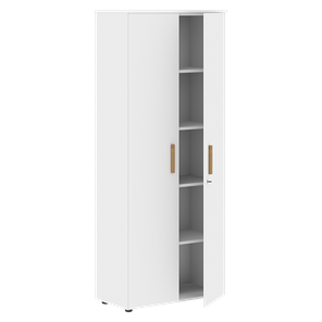 Широкий шкаф высокий FORTA Белый FHC 80.1(Z) (798х404х1965) в Петропавловске-Камчатском