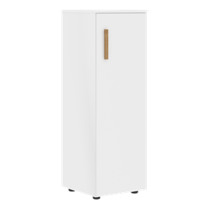 Средний шкаф колонна с глухой дверью правой FORTA Белый FMC 40.1 (R) (399х404х801) в Петропавловске-Камчатском - предосмотр