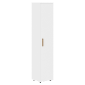 Шкаф колонна высокий с глухой дверью FORTA Белый FHC 40.1 (L/R) (399х404х1965) в Петропавловске-Камчатском