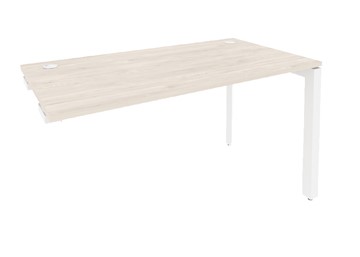 Приставной стол к тумбе O.MP-SPR-3.7 Белый/Денвер светлый в Петропавловске-Камчатском