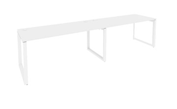 Стол на металлокаркасе O.MO-RS-2.4.7, Белый/Белый бриллиант в Петропавловске-Камчатском