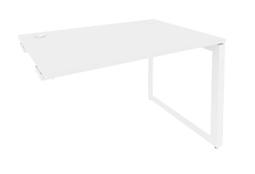 Стол приставка O.MO-SPR-3.8 Белый/Белый бриллиант в Петропавловске-Камчатском