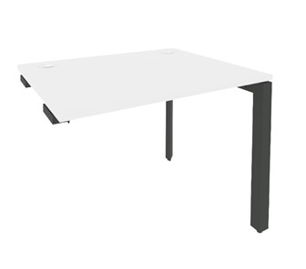 Приставной стол к тумбе O.MP-SPR-1.8 Антрацит/Белый бриллиант в Петропавловске-Камчатском