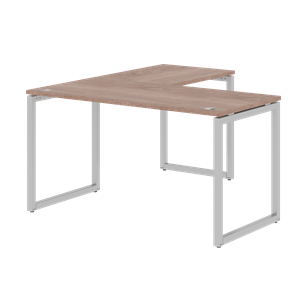 Письменный стол угловой правый XTEN-Q Дуб-сонома- серебро XQCT 1415 (R) (1400х1500х750) в Петропавловске-Камчатском