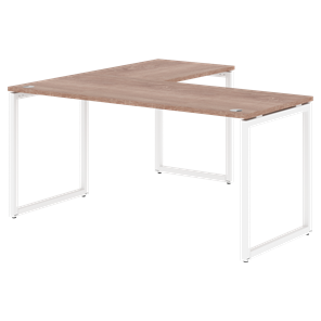 Письменный стол угловой правый XTEN-Q Дуб-сонома-белый XQCT 1615 (R) (1600х1500х750) в Петропавловске-Камчатском