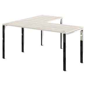 Письменный угловой  стол для персонала правый XTEN GLOSS Сосна Эдмонд XGCT 1615.1 (R) (1600х1500х750) в Петропавловске-Камчатском