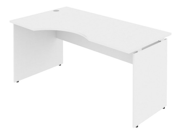 Письменный стол Л.СА-1Л 1580х900х755 мм. Белый в Петропавловске-Камчатском - изображение