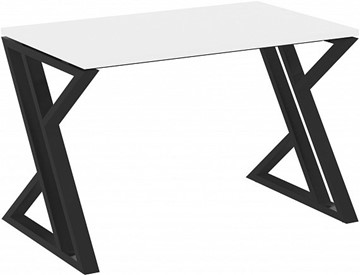 Письменный стол Loft VR.L-SRZ-1.7, Белый Бриллиант/Черный металл в Петропавловске-Камчатском