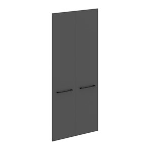 Дверь для шкафа высокая MORRIS TREND Антрацит/Кария Пальмира MHD 42-2 (844х1900х18) в Петропавловске-Камчатском