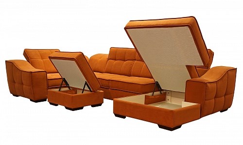 Угловой диван N-11-M (П1+ПС+УС+Д2+Д5+П1) в Петропавловске-Камчатском - изображение 2