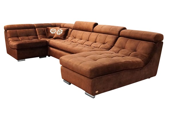 П-образный диван F-0-M Эко (ПС+УС+Д2+Д4) в Петропавловске-Камчатском - изображение