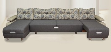 П-образный диван Престиж-15 микс в Петропавловске-Камчатском - предосмотр 1