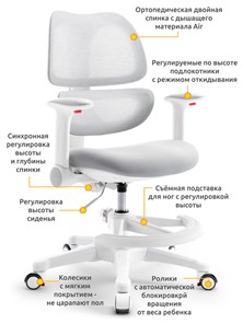Кресло детское Dream Air Y-607 G в Петропавловске-Камчатском - предосмотр 1