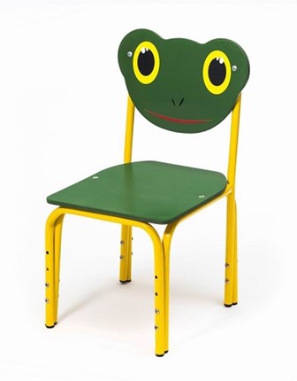 Детский стул Лягушонок (Кузя-ЛГ(1-3)ЗЖ) в Петропавловске-Камчатском - изображение
