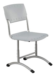 Детский стул регулируемый Отличник.3 3-5, Серый RAL 7040/Светло-серый в Петропавловске-Камчатском