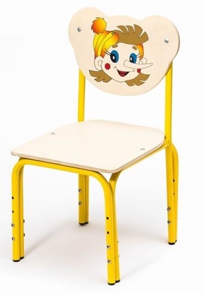 Детский растущий стул Буратино (Кузя-БР(1-3)БЖ) в Петропавловске-Камчатском - изображение