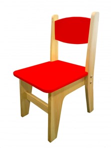 Детский стул Вуди красный (H 300) в Петропавловске-Камчатском