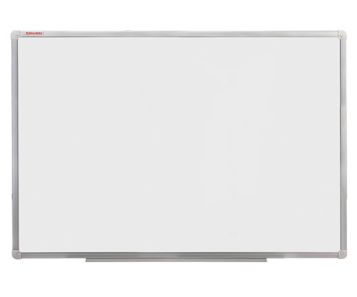 Магнитная доска для рисования BRAUBERG 100х150 см, алюминиевая рамка в Петропавловске-Камчатском - изображение