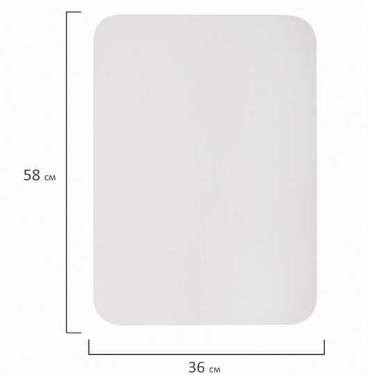 Магнитно-маркерная доска на холодильник BRAUBERG, 58х36 см с маркером, магнитом и салфеткой в Петропавловске-Камчатском - изображение 8